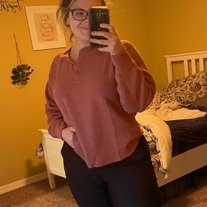 Waffle Henley | Old Navy | Sz XL